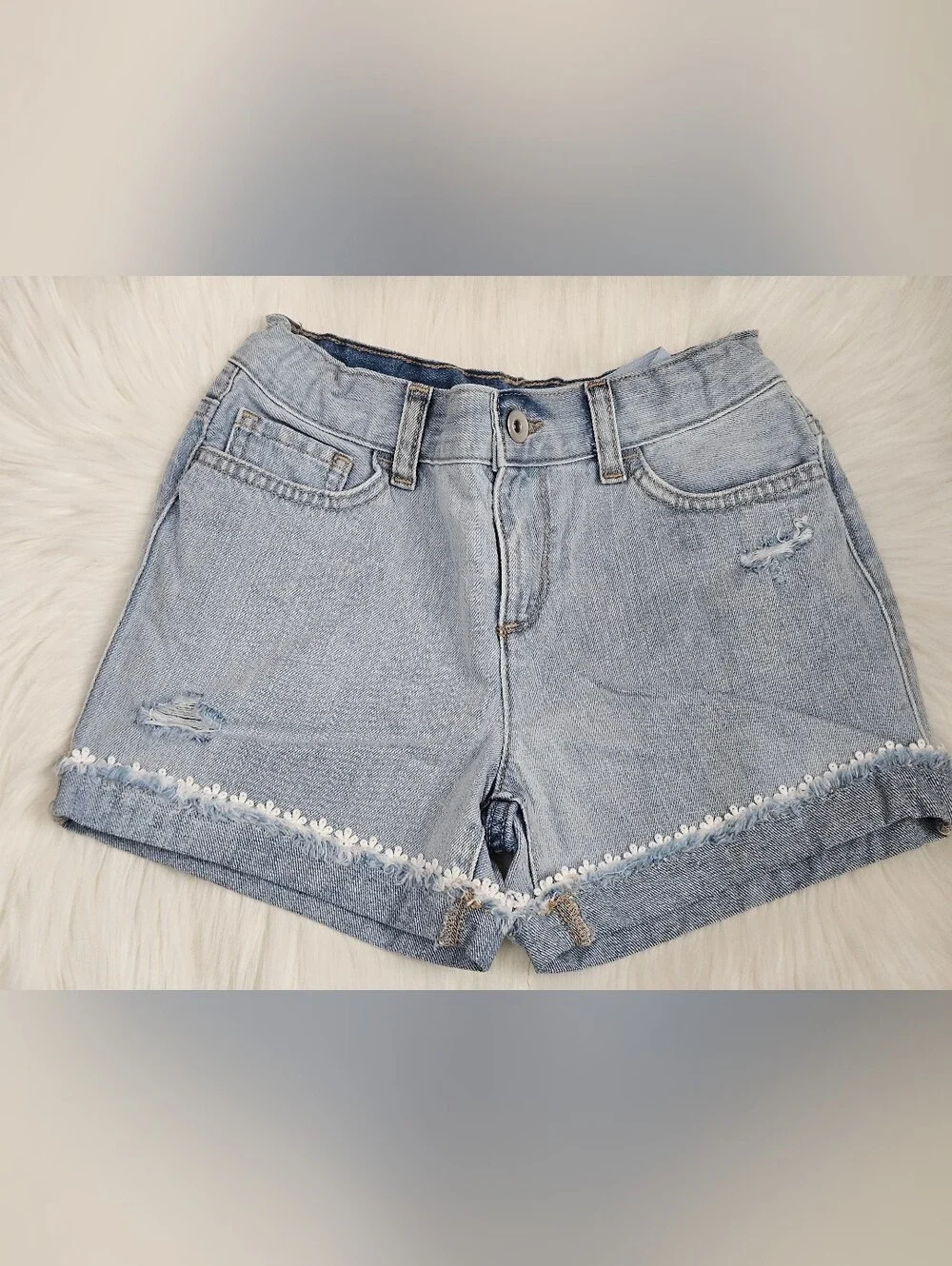 Children's Place Girl's Cuffed Shorts